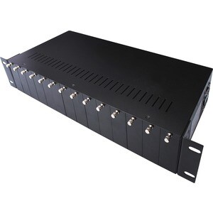 Digitus 14 Slot Media Converter Chassis - 2U