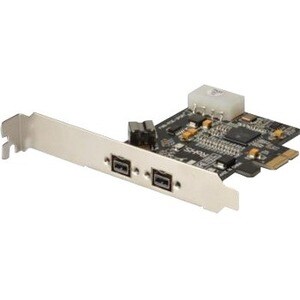 Digitus FireWire Adapter - PCI Express - Plug-in Card - 3 Total Firewire Port(s) - 3 Firewire 800 Port(s) - PC