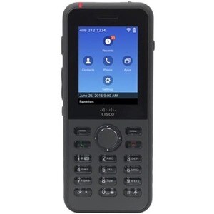 Cisco Wireless IP Phone 8821 World mode - Cordless - Wi-Fi, Bluetooth - 2.4" Screen Size - USB - Headphone - 11.50 Hour Ba