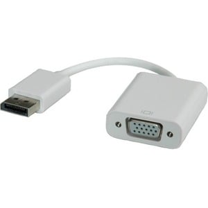 Cavo Video ITB - 10 cm DisplayPort/VGA - for Proiettore, Dispositivo video, Monitor, Scheda grafica - Estremità 2: 1 x 15-