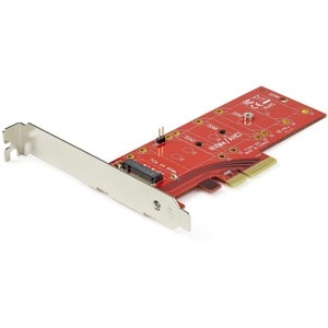 StarTech.com M.2 Adapter - x4 PCIe 3.0 NVMe - Low Profile and Full Profile - SSD PCIE M.2 Adapter - M2 SSD - PCI Express S