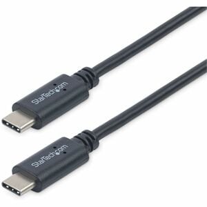 StarTech.com 2m 6 ft USB C Cable - M/M - USB 2.0 - USB-IF Certified - USB-C Charging Cable - USB 2.0 Type C Cable - Cable 