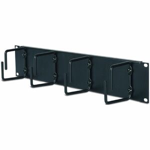 Ordonnateur de câble APC by Schneider Electric - Noir - 1 Unité Pack - Gestionnaire des câbles - 2U Rack Height
