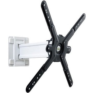 Montaggio a muro ITB per Monitor - Bianco, Nero - 1 Schermo/i supportato/i - 127 cm (50") Supporto schermo - 30 kg Capacit
