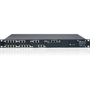 AudioCodes Mediant 1000B VoIP-Gateway - 6 x RJ-45 - Gigabit-Ethernet - 14 x Erweiterungssteckplätze - 1U Hoch