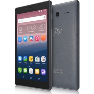 Alcatel Pixi 4 Tablet - 17.8 cm (7") - MediaTek MT8321 - Android 5.0 Lollipop - Black - Cortex A7 Quad-core (4 Core) 1.30 