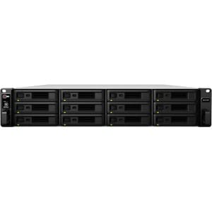 Synology RX1217RP Drive Enclosure - Infiniband Host Interface Rack-mountable - 12 x HDD Supported - 12 x SSD Supported - 1
