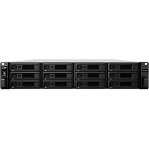 Synology RX1217 Drive Enclosure - Infiniband Host Interface Rack-mountable - 12 x HDD Supported - 12 x SSD Supported - 12 