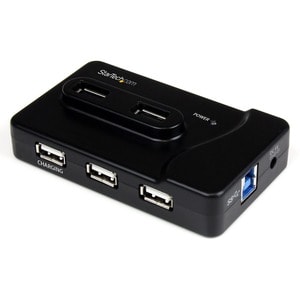 StarTech.com USB Hub - USB - 6 Total USB Port(s) - 4 USB 2.0 Port(s) - 2 USB 3.0 Port(s) - PC, Mac