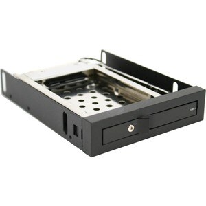 CRU RhinoJR RJ20S Drive Bay Adapter for 3.5" - Serial ATA/600 Host Interface Internal - Black - 1 x Total Bay - 1 x 2.5" B