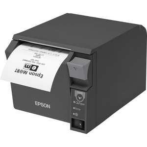 Epson TM-T70II Desktop Direct Thermal Printer - Monochrome - Receipt Print - USB - 250 mm/s Mono - 180 x 180 dpi - 79.50 m