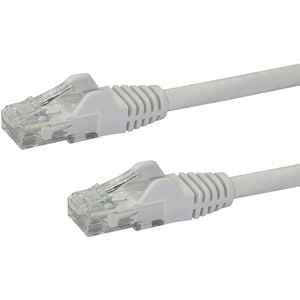 StarTech.com 7m Cat6 Patch Cable with Snagless RJ45 Connectors - White - Cat 6 Ethernet Patch Cable - 7 m UTP Cat6 Patch C