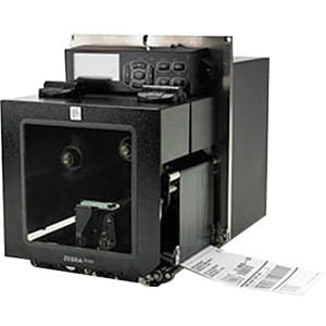 Zebra ZE500-4 Desktop Direct Thermal/Thermal Transfer Printer - Monochrome - RFID Label Print - USB - Serial - Parallel - 