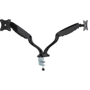 DIAMOND DMC240 Desk Mount for Monitor - Black - 2 Display(s) Supported - 27" Screen Support - 26.44 lb Load Capacity - 75 