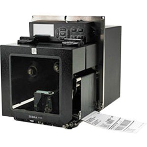 Zebra ZE500-4 Desktop Direct Thermal/Thermal Transfer Printer - Monochrome - RFID Label Print - USB - Serial - Parallel - 