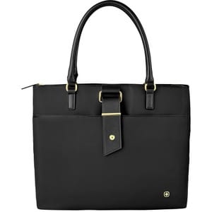 Ana Womens Tote Black Fits 16In - Laptop Tblet Pocket Eta Setp