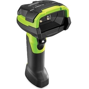 Zebra DS3678-HP Handheld Barcode Scanner Kit - Wireless Connectivity - Industrial Green - 1D, 2D - Imager - Bluetooth