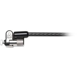 Kensington MicroSaver Cable Lock For Notebook - 1.83 m - Keyed Lock - Silver - Carbon Steel - For Notebook