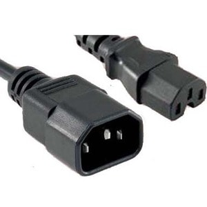 10FT BLACK C14 TO C15 POWER EXTENSION CORD