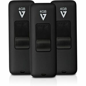 4GB FLASH DRIVE 3PK COMBO 10MB/S READ 3MB/S WRITE