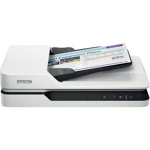 Epson WorkForce DS-1660W Flatbed Scanner - 1200 dpi Optical - 25 ppm (Mono) - Duplex Scanning - USB