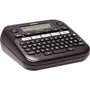 Brother P-touch PT-D210VP Electronic Label Maker - Thermal Transfer - 20 mm/s Mono - 180 dpi - Label, Tape3.50 mm, 6 mm, 9