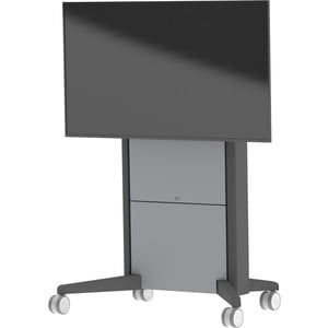 SMS Presence Display Stand - 120 kg Load Capacity - 140.9 cm Height x 110.1 cm Width x 67.1 cm Depth - Aluminium