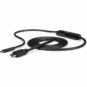 StarTech.com USB C to HDMI Cable - 3 ft / 1m - USB-C to HDMI 4K 60Hz - USB Type C to HDMI - Computer Monitor Cable - Elimi