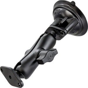RAM Mounts Twist-Lock Vehicle Mount for Suction Cup - Powder Coated Marine-grade Aluminum
