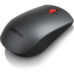 Lenovo Maus - Funkfrequenz - USB - Laser - 5 Taste(n) - Schwarz - Kabellos - 1600 dpi Auflösung - Scroll-Rad