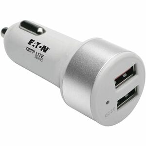 Eaton Tripp Lite Series Dual-Port USB Car Charger for Tablets and Cell Phones with Qualcomm Quick Charge 3.0 Technology - 