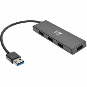 Tripp Lite by Eaton 4-Port Ultra-Slim Portable USB 3.x (5Gbps) Hub - USB - External - 4 USB Port(s) - 4 USB 3.0 Port(s) - 
