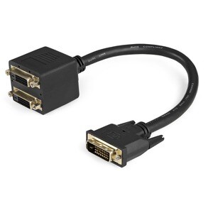 StarTech.com DVISPL1DD. Kabellänge: 0,3 m, Anschluss 1: DVI-D, Anschluss 2: 2 x DVI-D. Gewicht: 153 g, Paketbreite: 125 mm