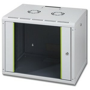 Digitus DN-19 09U-6/6 9U Rackschrank - 482,60 mm Rack Width - Grau - Stahl