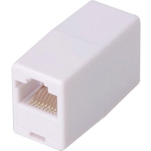 Digitus Netzwerkadapter - Nickel, Golden Kontakt - Weiß