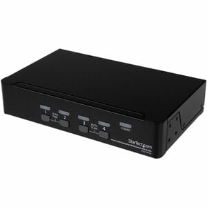 StarTech.com SV431DPUA, 3840 x 2400 Pixel, Schwarz