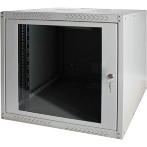 Digitus DN-19 09-U-EC 9U Rackschrank - 482,60 mm Rack Width - Grau - Stahl, Glas