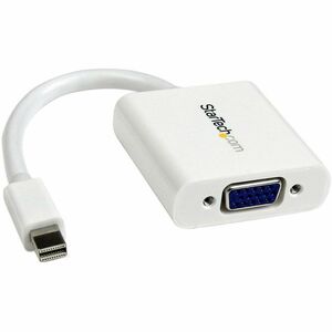 StarTech.com MDP2VGAW. Kabellänge: 0,13 m, Anschluss 1: Mini DisplayPort, Anschluss 2: VGA (D-Sub). Gewicht: 28,5 g, Breit