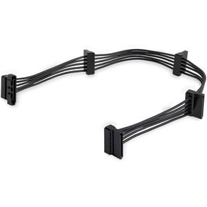 StarTech.com PYO4SATA. Kabellänge: 0,4 m, Anschluss 1: SATA 15-Pin, Anschluss 2: 4 x SATA. Breite: 29 mm, Tiefe: 400 mm, H