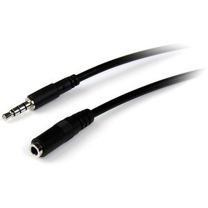 StarTech.com 1m 3.5mm/3.5mm. Anschluss 1: 3.5mm, Connector 1 gender: Männlich, Anschluss 2: 3.5mm, Connector 2 gender: Wei