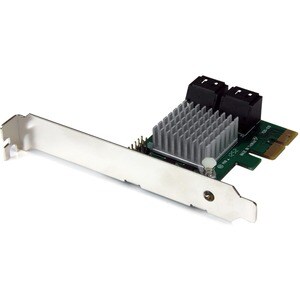 StarTech.com PEXSAT34RH. Supported storage drive interfaces: SATA, Serial ATA III, Hostschnittstelle: PCI Express. RAID-Ni
