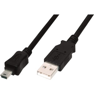 Assmann 1 m USB Datentransferkabel für Telefon, MP3-Player, Festplatte, Notebook - Erster Anschluss: Anschluss 1: USB A, S