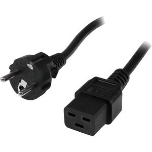 StarTech.com PXTEUC192M. Kabellänge: 2 m, Anschluss 1: CEE7/7, Anschluss 2: C19-Koppler. Eingangsspannung: 250 V