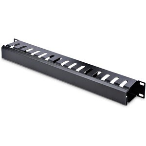 StarTech.com CMDUCT1UX. Typ: Kabelmanagementtafel, Gehäusematerial: Stahl, Produktfarbe: Schwarz. Gewicht: 700 g