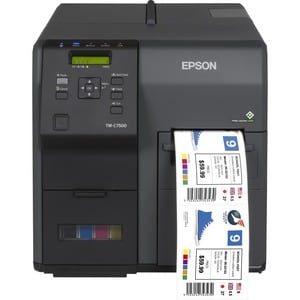 Epson ColorWorks C7500 (012) Desktop Tintenstrahldrucker - Farbe - Etikettendruck - USB - 300 mm/s Druckgeschwindigkeit Farbe