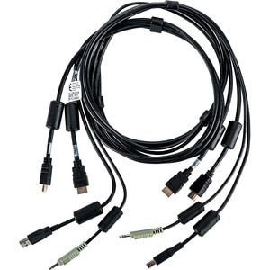 Vertiv AVOCENT 1,83 m KVM-Kabel - 1 - Cable for Tastatur/Maus, Lautsprecher, KVM-Umschalter, Audiogerät - Unterstützt bis 