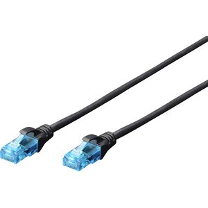 DIGITUS Professional 3 m Kategorie 5e Netzwerkkabel für Netzwerkgerät - Zweiter Anschluss: 1 x RJ-45 Network - Male - Patc