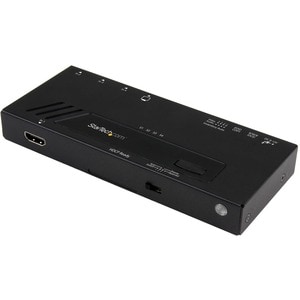 StarTech.com VS421HD4KA. Video Porttyp: HDMI. Produktfarbe: Schwarz, Maximum refresh rate: 30 Hz, Unterstützte Grafik-Aufl