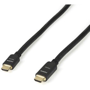 StarTech.com HDMM20MA. Kabellänge: 20 m, Anschluss 1: HDMI Typ A (Standard), Connector 1 gender: Männlich, Anschluss 2: HD
