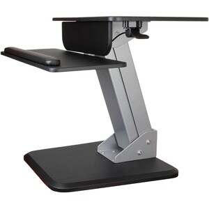 StarTech.com ARMSTS. Typ: Multimedia-Ständer, Produktfarbe: Schwarz, Silber, Materialien: Stahl, Holz. Höhe: 160 mm, Höhen